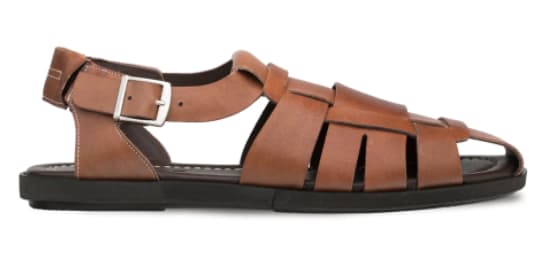 Fisherman Sandal Cognac By Mezlan Made In Spain Brand