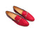 Satin Weave Leather Bit Loafer Carrucci