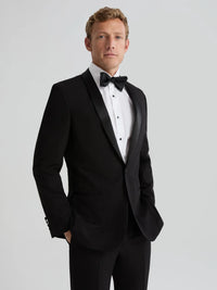 Men's Black Shawl Lapel Tuxedo
