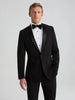 Men's Black Shawl Lapel Tuxedo