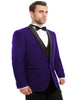 Purple Prom Suit - Purple Prom Outfit - Purple Prom Trimmed Tuxedo