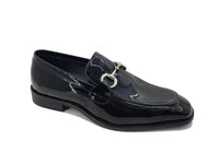Carrucci Signature Horse Bit Patent Leather Loafer