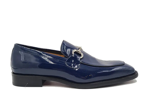 Signature Horse Bit Patent Leather Loafer