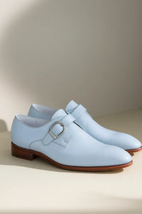 Signature Buckle Monk Strap Shoe