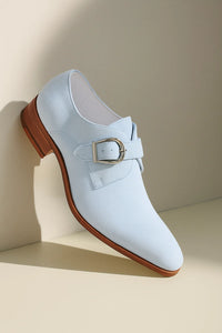 Signature Buckle Monk Strap Shoe