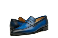 Signature Leather Penny Loafer Slip-on