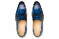 Signature Leather Penny Loafer Slip-on