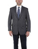 Men’s Classic 2 Button Gray Blazer Suit Jacket