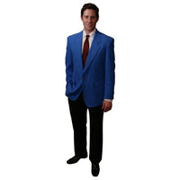 Single Breasted Two Button Solid Royal blazers Sale