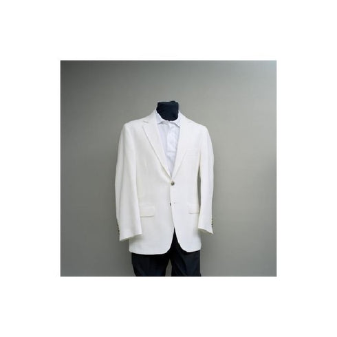 Single Breasted Two Button White blazers Sale