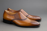 Carrucci Slip-on Loafer with medallion