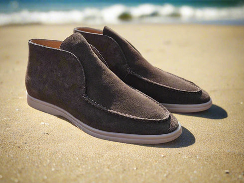 Soft Suede Comfort Loafer Carrucci