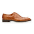 Belvedere Mare Shoes Men's Camel Genuine Ostrich & Eel Split-toe Oxfords