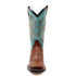 Ferinni Boot - Mens Dress Cowboy Boot  - Ferrini Stampede Men's Print Crocodile Boots Handcrafted Sport Rust in   Rust Color