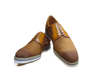 Carrucci Spring Linen Mixed Media Oxford