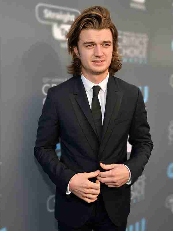 Stranger Things Steve Harrington Black Blazer Coat