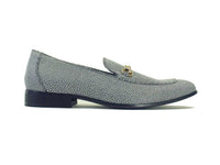 Carrucci Stingray Embossed Horsebit Loafer
