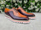 Stylish Two-Tone Brogue Oxford Carrucci