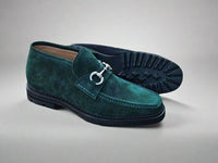 Carrucci Suede Ankle Boot with Horsebit