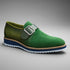 Suede Buckle Monk Strap Shoe