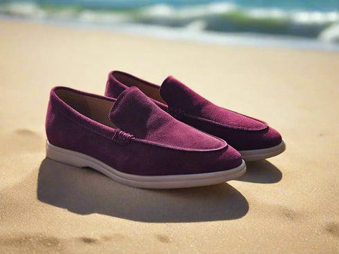 Supple Suede Loafer Carrucci