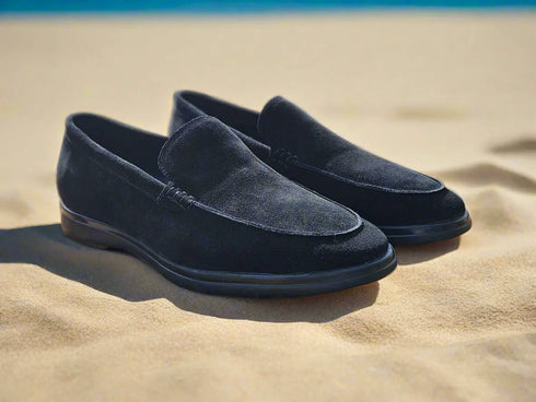 Supple Suede Loafer Carrucci