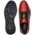 Belvedere Titan Black / Red Genuine Crocodile Soft Calf Casual Sneakers