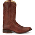 Cognac Round Toe Goat Cowboy Boot