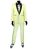 Mens Slim Fit Shawl Tuxedo in Ivory