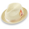 Castor Crushable Straw Hat Fedora in Tan