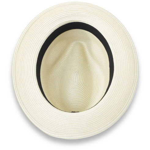 Tapa Crushable Straw Hat Fedora in Tan