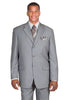 Mens Classic 3 button 2 Piece Suit in Grey