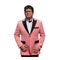 Men's Big And Tall Blazers Pink Cheap Priced Velvet - Velour Clearance Blazer - Mens Big and Tall Sport Coat