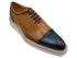 Two Tone Cap toe Calfskin Oxford