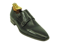 Two Tone Monk Strap Loafer Carrucci