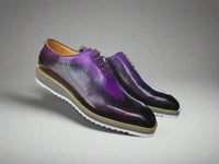 Carrucci Two Tone Oxford With Lightweight Sole