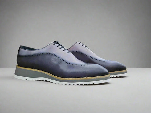 Two Tone Oxford With Lightweight Sole