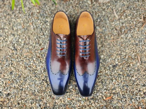 Two Tone Oxford With Lightweight Sole