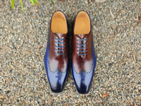 Carrucci Two Tone Oxford With Lightweight Sole