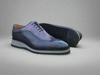Carrucci Two Tone Oxford With Lightweight Sole
