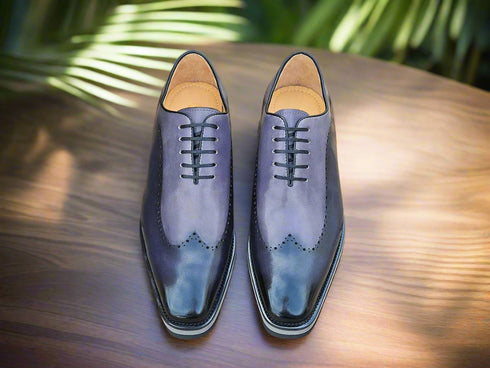 Two Tone Oxford With Lightweight Sole