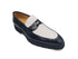 Two Tone Patent Leather Penny Loafer