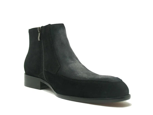 Two Tone Suede Chelsea Boots Carrucci