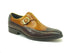 Two Tone Wingtip Buckle Loafer