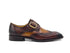 Two Tone Wingtip Monk Strap