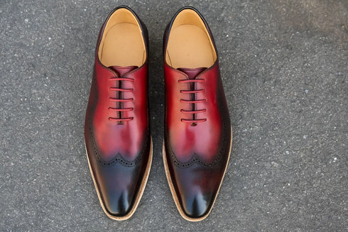 Two Tone Oxford With Lightweight Sole