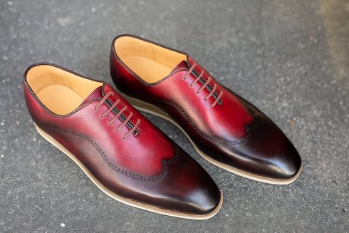 Two Tone Oxford With Lightweight Sole