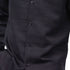 Black Tone-on-Tone Long Sleeve 2-Piece Walking Suit by Montique