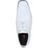 Bravo Mens Classic Moc Toe Tuxedo Prom Shoe in White