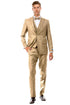 Tan Suits For Wedding - Tan Groomsmen Suits - Tan Vintage Style Tuxedo